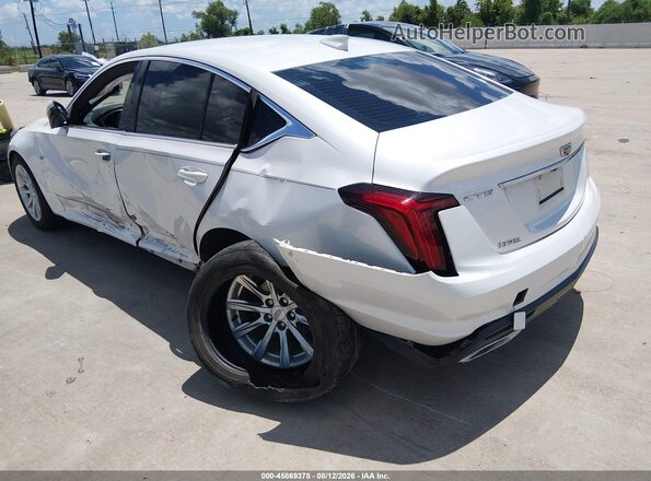 1G6DM5RK7L0115239 2020 CADILLAC CT5 White Задня ліва чверть
