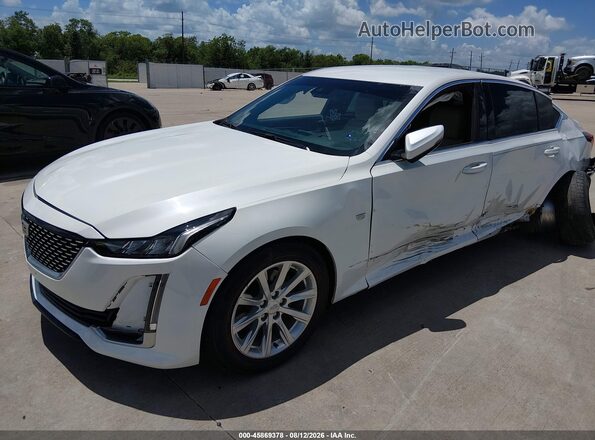 1G6DM5RK7L0115239 2020 CADILLAC CT5 White Передня ліва чверть