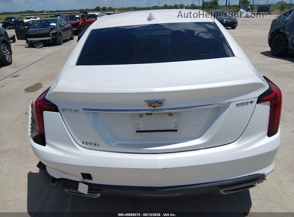 1G6DM5RK7L0115239 2020 CADILLAC CT5 White 