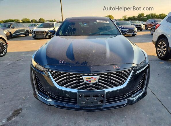 1G6DN5RK1R0125786 2024 CADILLAC CT5 Black წინა ხედი