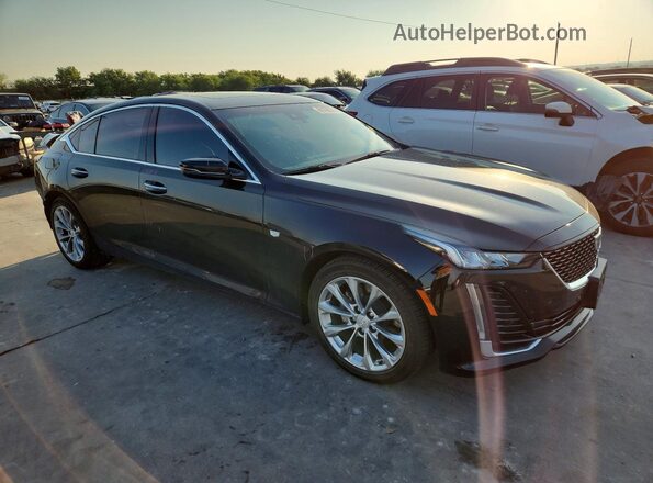 1G6DN5RK1R0125786 2024 CADILLAC CT5 Black წინა მარჯვენა