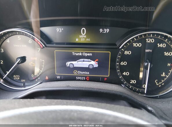1G6DN5RK2P0121517 2023 CADILLAC CT5 Black უკანა სავარძლების ხედი