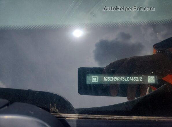 1G6DN5RK3L0146212 2020 CADILLAC CT5 White Вид підкапотного простору