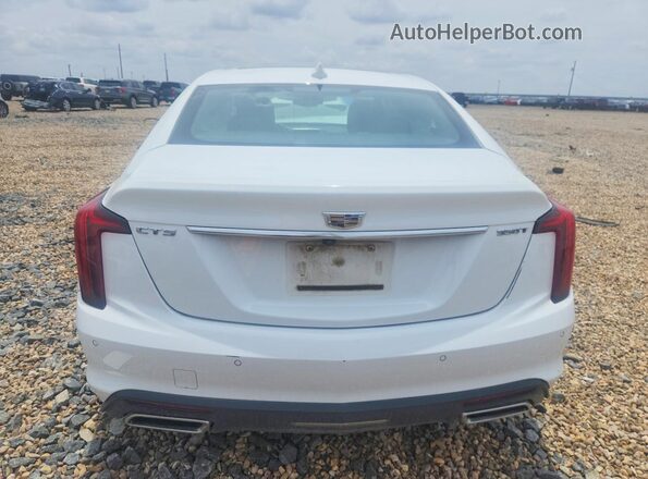 1G6DN5RK3L0146212 2020 CADILLAC CT5 White Вид ззаду