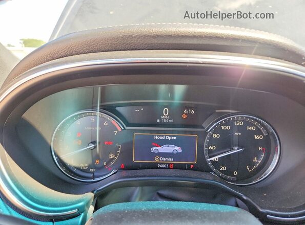 1G6DN5RK9N0117865 2022 CADILLAC CT5 Black Vista del cuadro de instrumentos