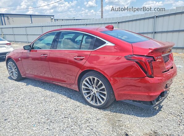 1G6DN5RW0L0131640 2020 CADILLAC CT5 Красный Задняя левая четверть