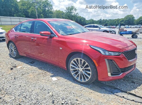 1G6DN5RW0L0131640 2020 CADILLAC CT5 Красный Передняя правая четверть