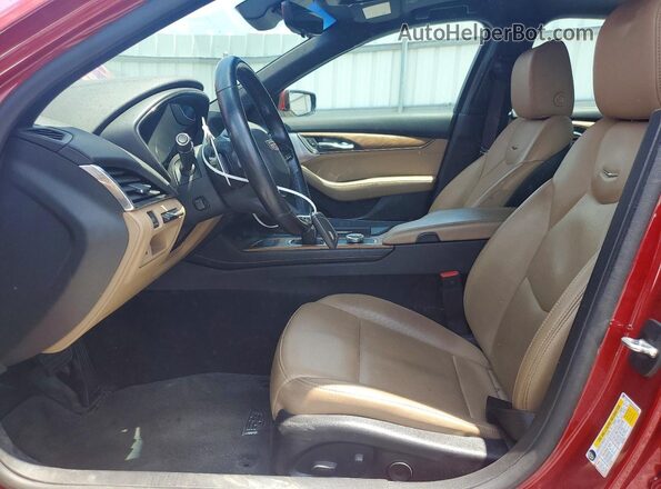 1G6DN5RW0L0131640 2020 CADILLAC CT5 Красный Вид салона спереди