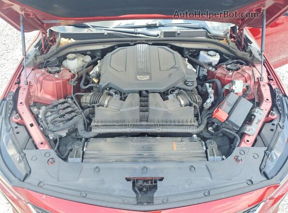 1G6DN5RW0L0131640 2020 CADILLAC CT5 Красный Вид задней части салона