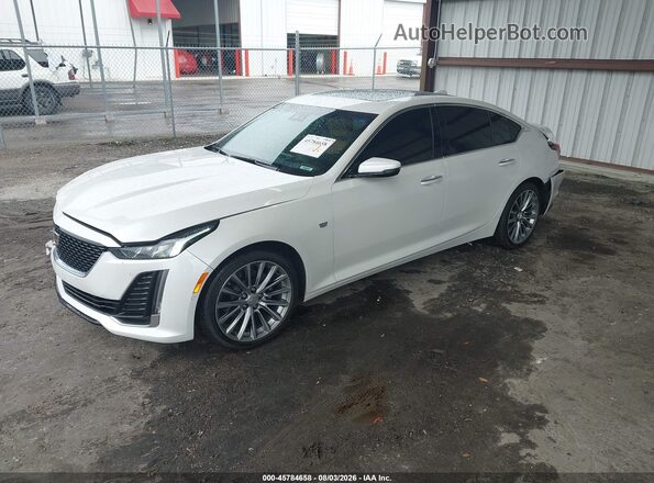 1G6DN5RW7R0112236 2024 CADILLAC CT5 White Передня ліва чверть