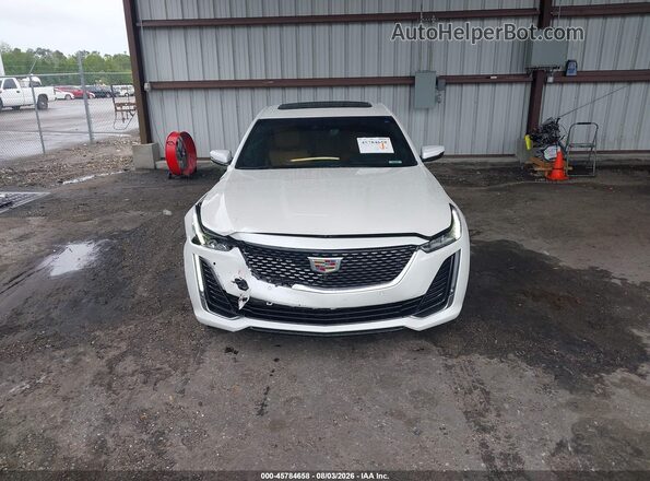 1G6DN5RW7R0112236 2024 CADILLAC CT5 White Вид щитка приладів