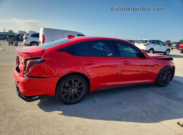 1G6DP5RK2L0129072 2020 CADILLAC CT5 Красный Задняя правая четверть