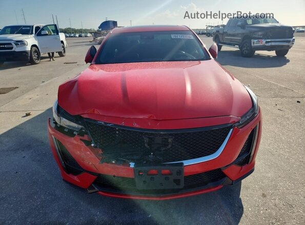 1G6DP5RK2L0129072 2020 CADILLAC CT5 Красный Вид спереди