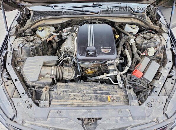 1G6DP5RK2P0124704 2023 CADILLAC CT5 Black Вид задньої частини салону