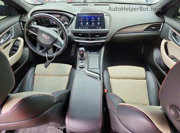 1G6DP5RK2P0124704 2023 CADILLAC CT5 Black Вид панелі приладів