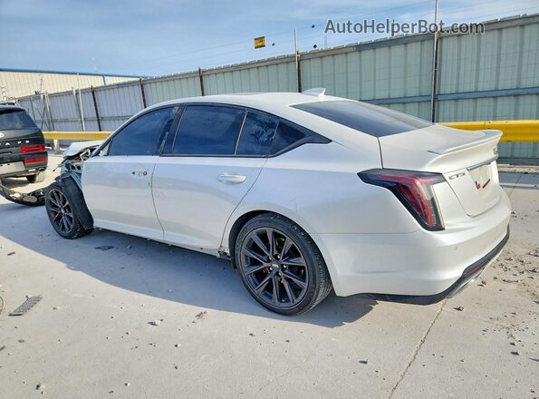 1G6DP5RK3P0143648 2023 CADILLAC CT5 White Trasero izquierdo