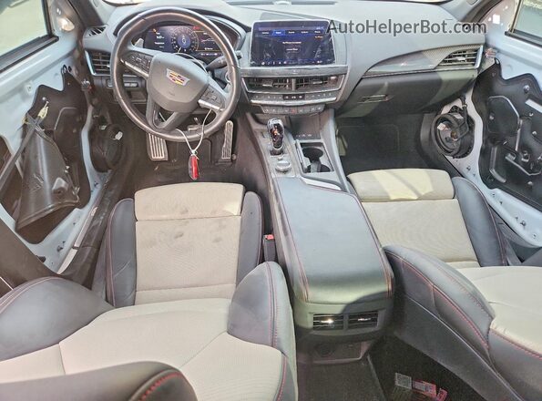 1G6DP5RK3P0143648 2023 CADILLAC CT5 White Vista del salpicadero