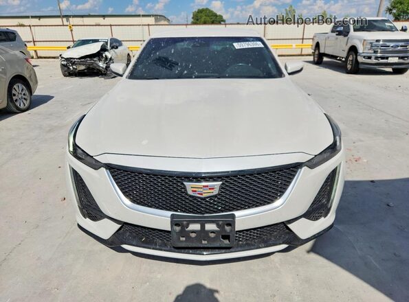 1G6DP5RK4M0112873 2021 CADILLAC CT5 White Вид спереду