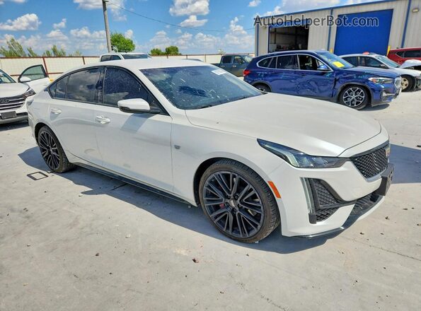 1G6DP5RK4M0112873 2021 CADILLAC CT5 White Передня права чверть
