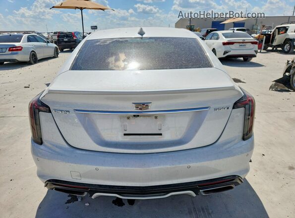 1G6DP5RK4M0112873 2021 CADILLAC CT5 White Вид ззаду