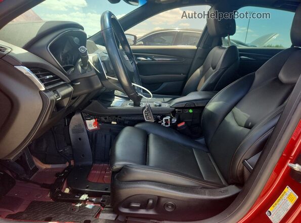 1G6DP5RK7L0121386 2020 CADILLAC CT5 Red Vista interior delantera