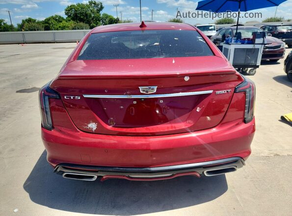 1G6DP5RK7L0121386 2020 CADILLAC CT5 Red Vista trasera