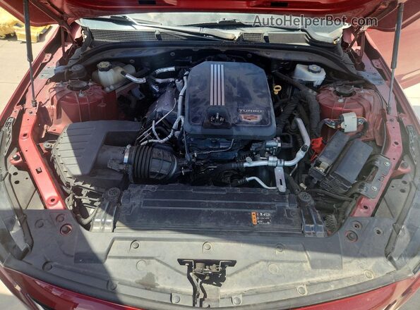 1G6DP5RK7L0121386 2020 CADILLAC CT5 Red Vista interior trasera