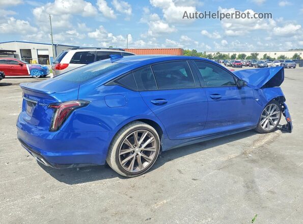 1G6DP5RK9L0146578 2020 CADILLAC CT5 Blue Trasero derecho