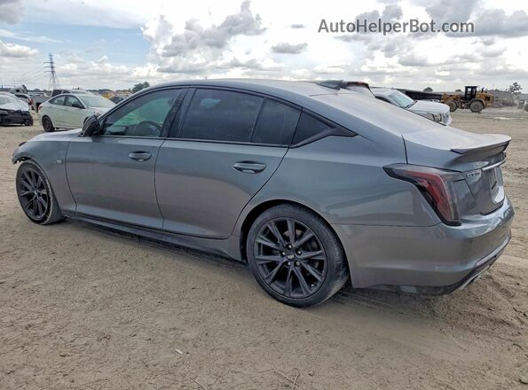 1G6DP5RK9M0134044 2021 CADILLAC CT5 Gray უკანა მარცხენა