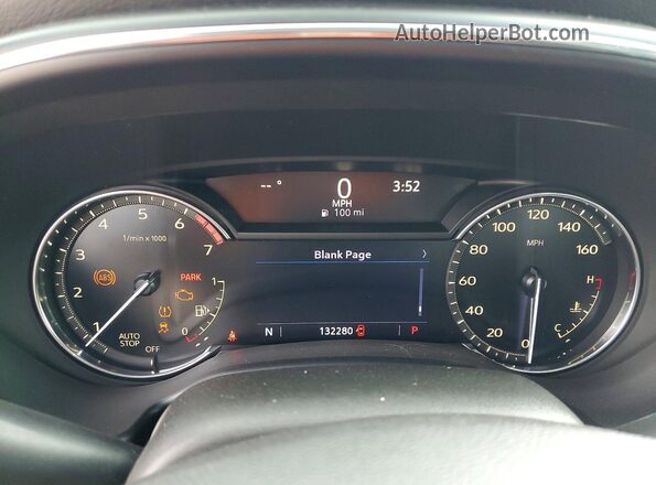 1G6DP5RK9M0134044 2021 CADILLAC CT5 Gray ხელსაწყოთა პანელის ხედი