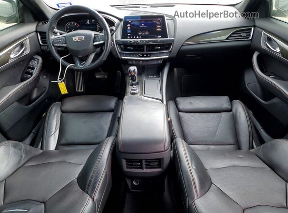 1G6DP5RK9M0134044 2021 CADILLAC CT5 Gray წინა პანელის ხედი