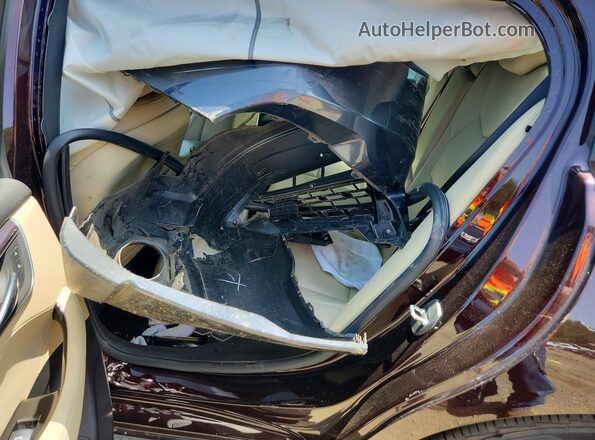 1G6DS5RK0L0129652 2020 CADILLAC CT5 Maroon Հետևի նստատեղերի տեսք