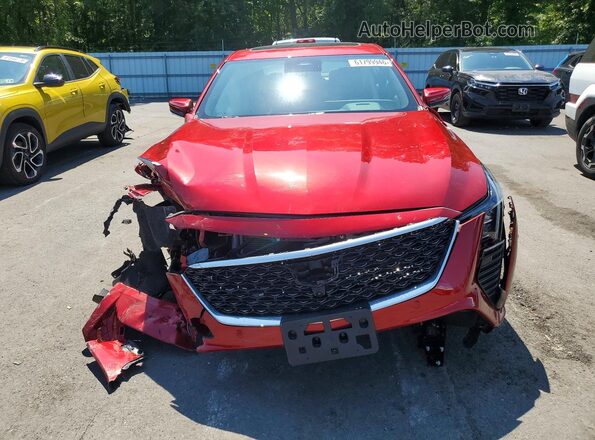 1G6DS5RK7S0104956 2025 CADILLAC CT5 Red Vista frontal