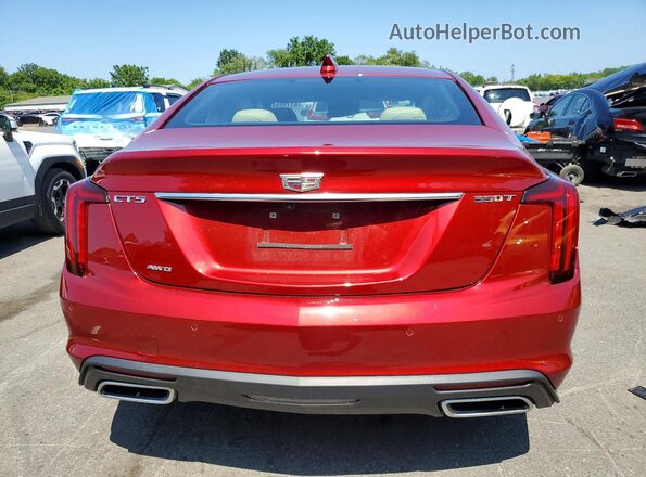 1G6DS5RK7S0104956 2025 CADILLAC CT5 Red Vista trasera