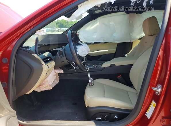 1G6DS5RK7S0104956 2025 CADILLAC CT5 Red Vista interior delantera