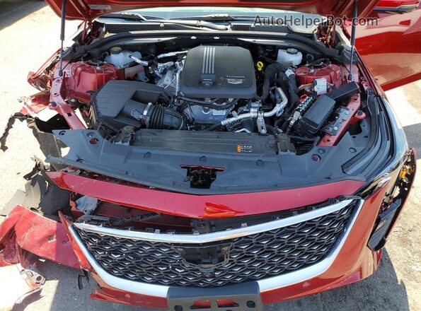 1G6DS5RK7S0104956 2025 CADILLAC CT5 Red Vista interior trasera