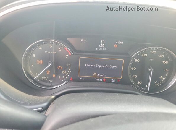 1G6DS5RKXP0131852 2023 CADILLAC CT5 Серебряный Вид щитка приборов