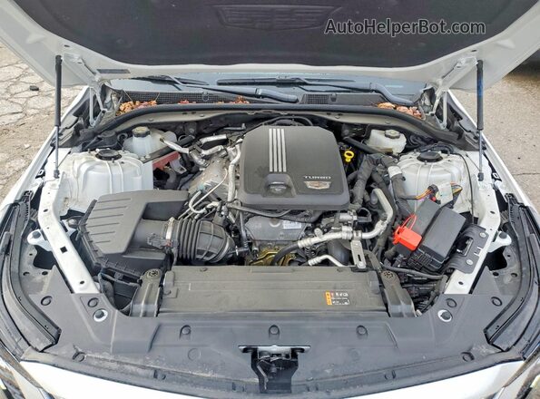 1G6DS5RKXS0107219 2025 CADILLAC CT5 Белый Вид задней части салона