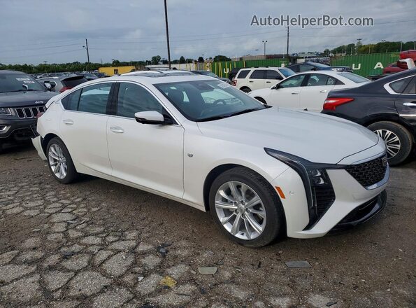 1G6DS5RKXS0107219 2025 CADILLAC CT5 Белый Передняя правая четверть