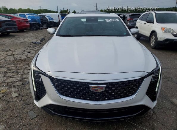 1G6DS5RKXS0107219 2025 CADILLAC CT5 Белый Вид спереди