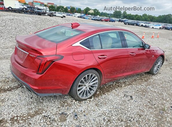 1G6DS5RW0S0122072 2025 CADILLAC CT5 Red Задня права чверть