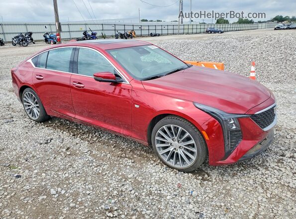 1G6DS5RW0S0122072 2025 CADILLAC CT5 Red Передня права чверть