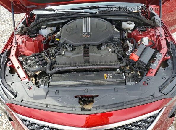 1G6DS5RW0S0122072 2025 CADILLAC CT5 Red Вид задньої частини салону