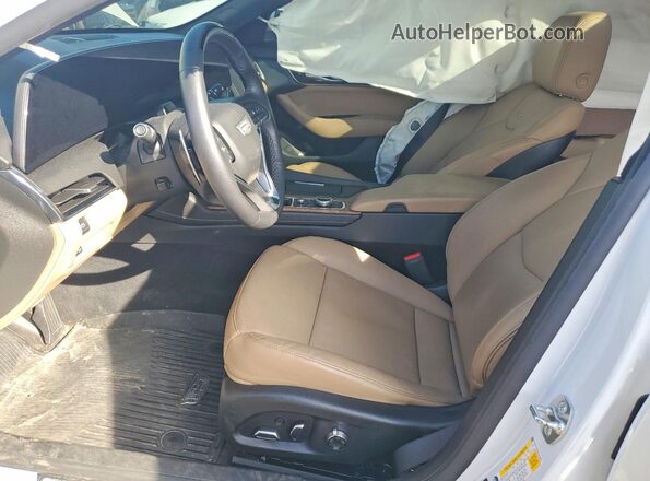 1G6DS5RW8S0102992 2025 CADILLAC CT5 White Vista interior delantera
