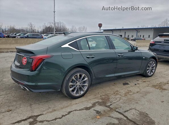 1G6DT5RK2M0106307 2021 CADILLAC CT5 Green Вид панелі приладів