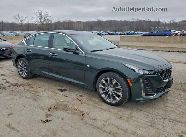 1G6DT5RK2M0106307 2021 CADILLAC CT5 Green Вид щитка приладів