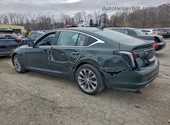 1G6DT5RK2M0106307 2021 CADILLAC CT5 Green Передня права чверть