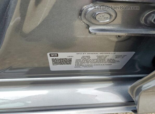1G6DT5RKXM0147560 2021 CADILLAC CT5 Gray Շարժիչի բաժամունքի տեսք