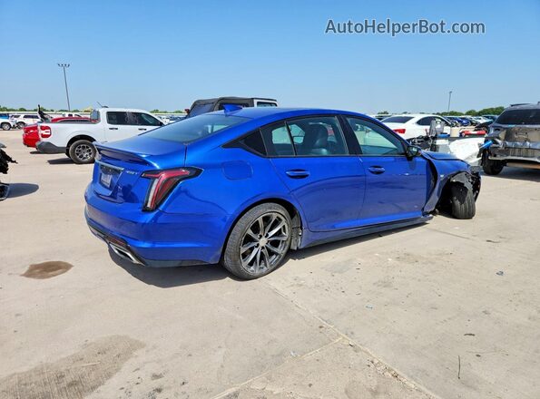 1G6DU5RK0N0128045 2022 CADILLAC CT5 Blue Rear right