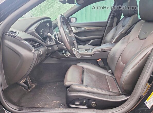1G6DU5RK2L0130845 2020 CADILLAC CT5 Black Front interior view